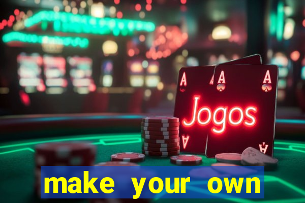 make your own bingo app